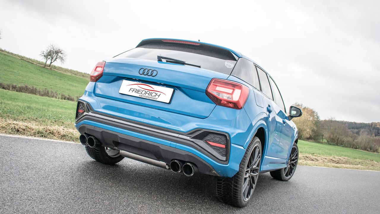 Sportauspuff Audi Q2 GA Duplex-Endschalldämpfer