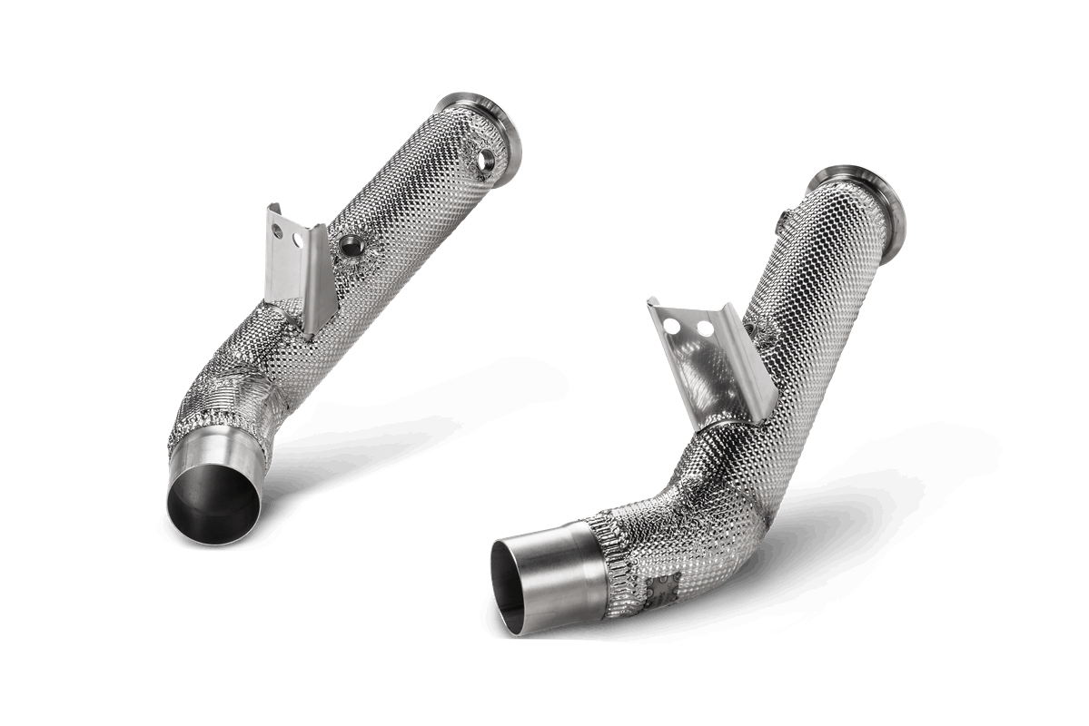 Akrapovic Downpipe Set w/o Cat (SS) für Alfa Romeo Giulia Quadrifoglio