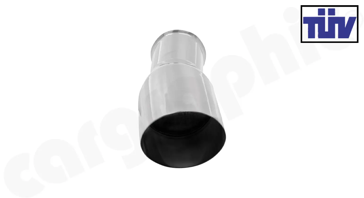 CARGRAPHIC Sport Endrohr für Porsche 964 Carrera Bild