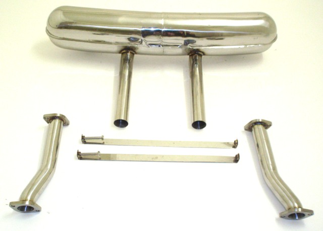 Friedrich Motorsport Sportendschalldämpfer mittig Edelstahl  Friedrich Motorsport Sportendschalldämpfer Edelstahl kaufen