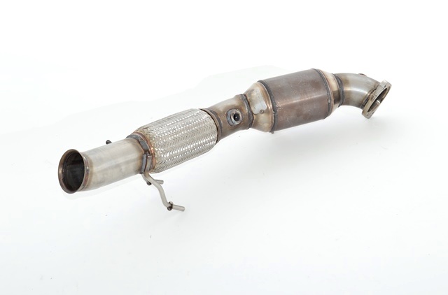 Friedrich Motorsport 76mm Downpipe mit 200 Zellen Sport-Kat. Ford Focus III DYB RS