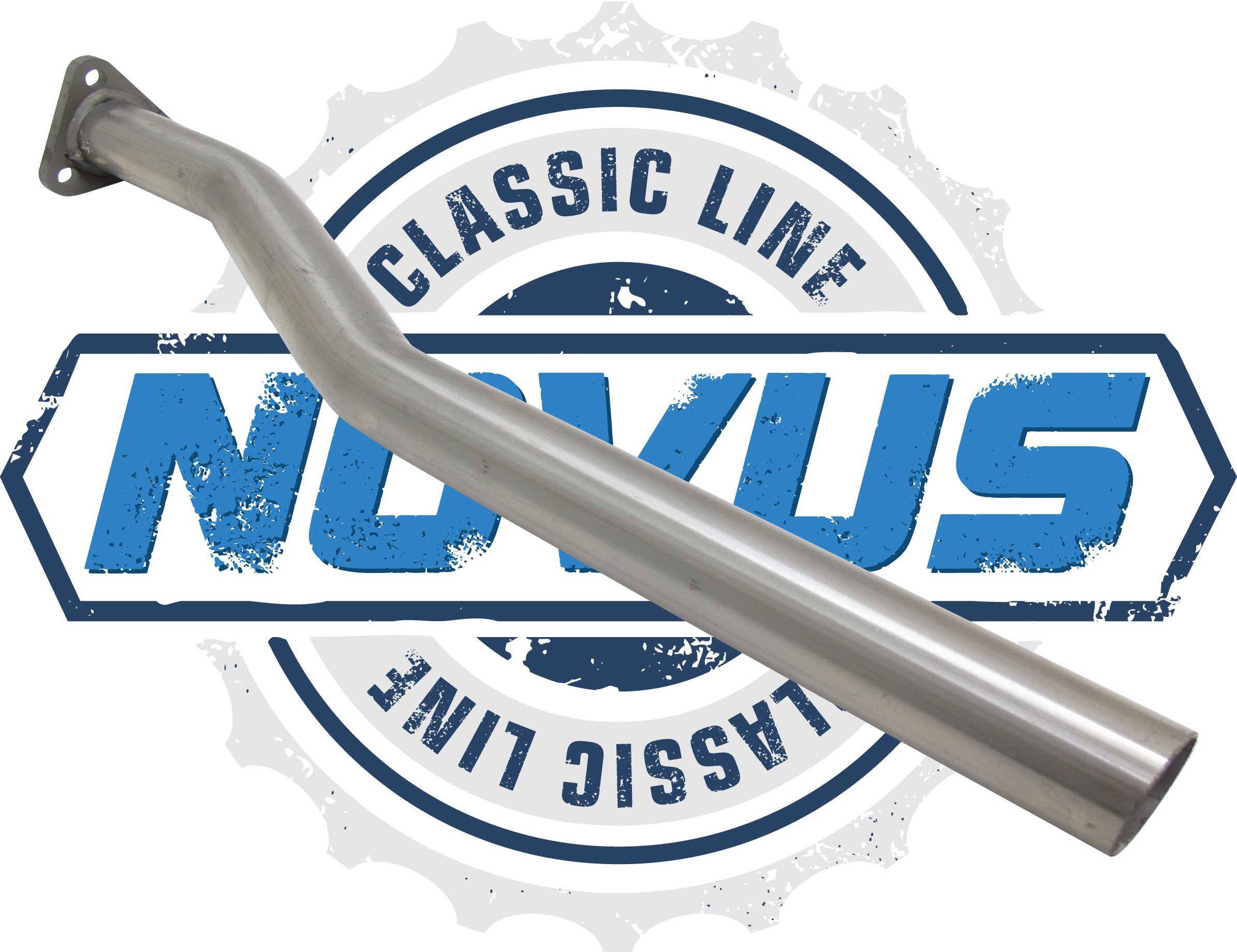 Novus Classic Line Golf 1 Cabriolet / Scirocco 2 Edelstahl Verbindungsrohr