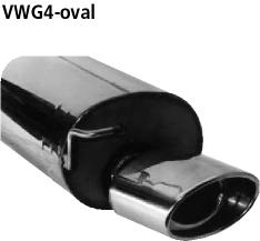 Bastuck Sportauspuff Seat Leon 1M oval 153x95mm kaufen