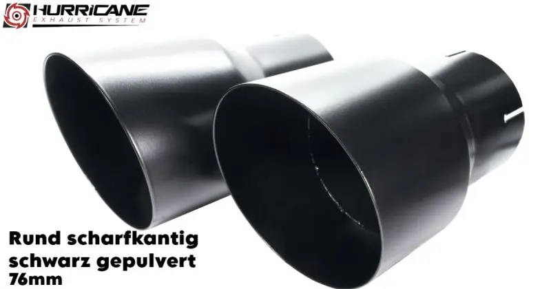 Hurricane 2,5 Zoll Abgasanlage Audi A1 40 TFSI Details