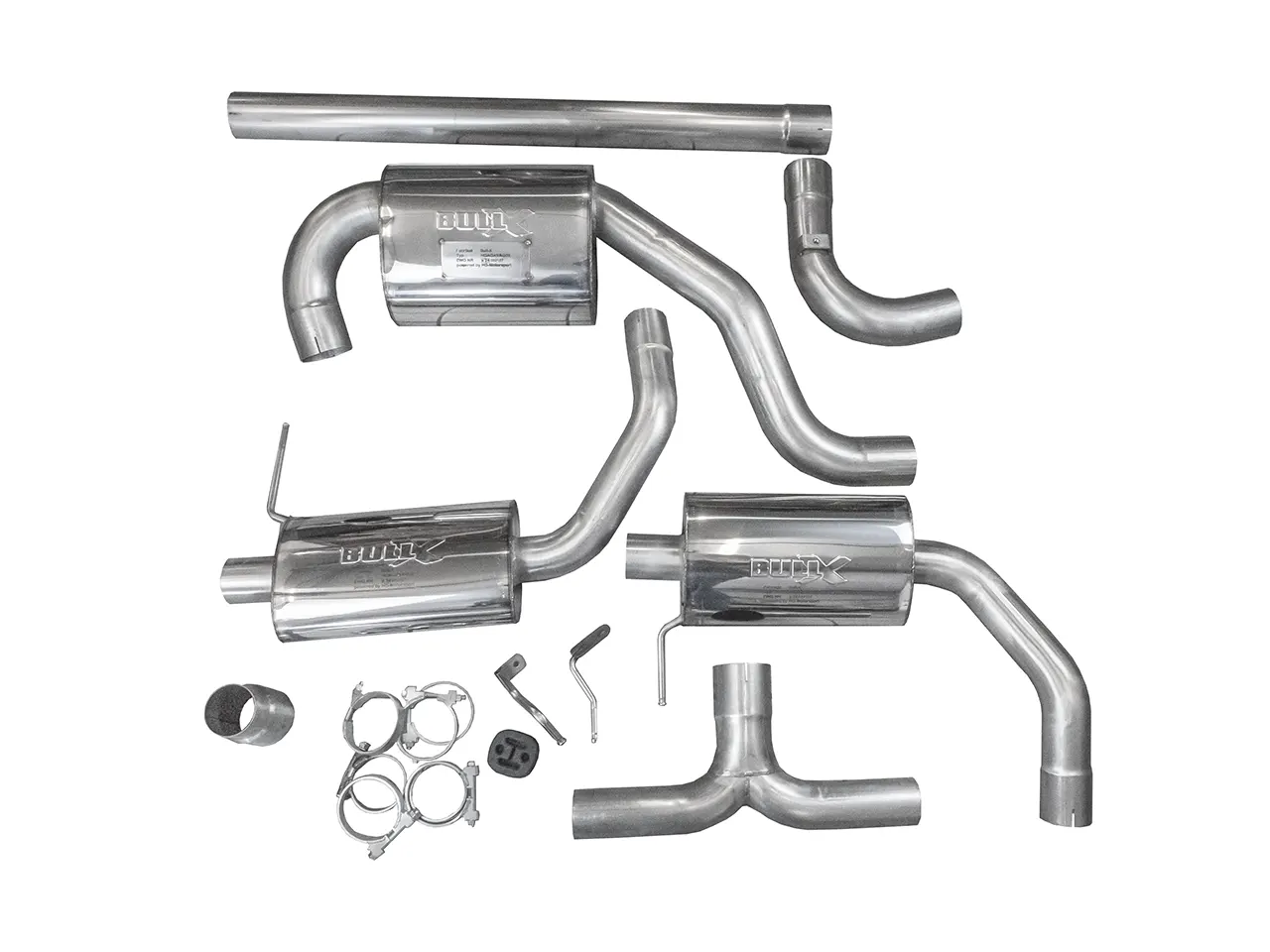 Bull-X Abgasanlage 3" für Seat Leon 5F ST Cupra
