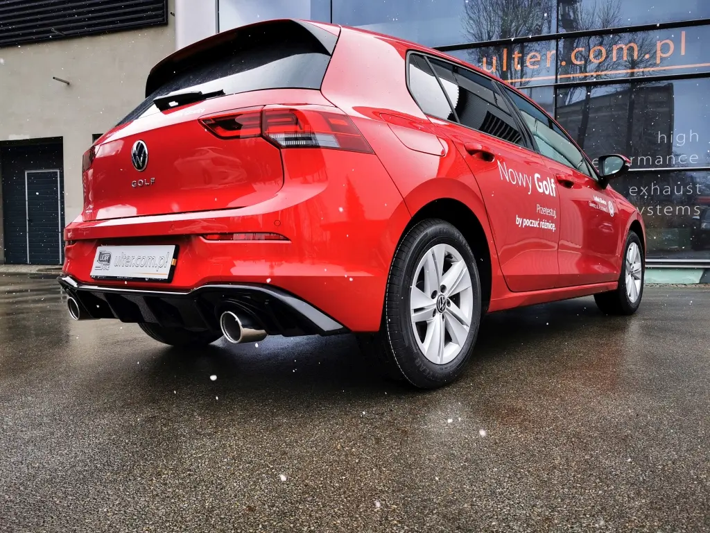 Sportauspuff & Diffusor für VW Golf VIII 1.5 TSI 