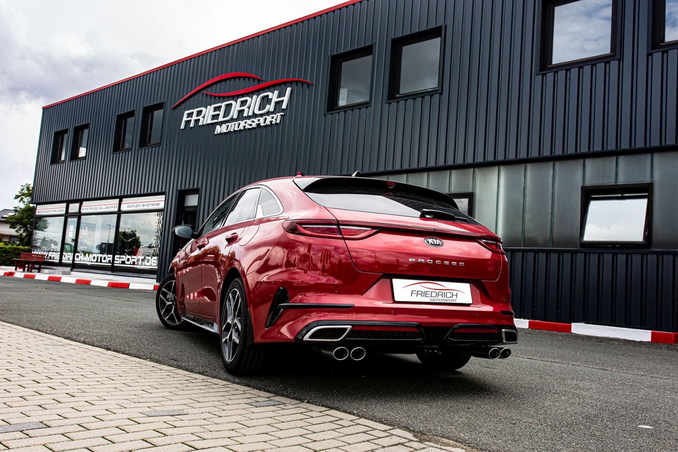 Friedrich Motorsport Gruppe A Duplex-Anlage KIA ProCeed GT-Line (CD)  Sportauspuff KIA ProCeed GT-Line Friedrich Motorsport kaufen
