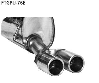 Bastuck Sportauspuff Fiat Grande Punto 2x76mm kaufen