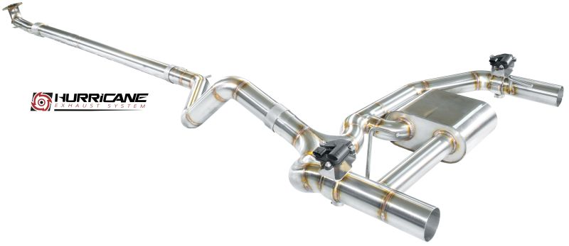 Hurricane 70mm Abgasanlage für Abarth 595 (140PS - 180PS)  Hurricane 70mm Abgasanlage für Abarth 595 kaufen