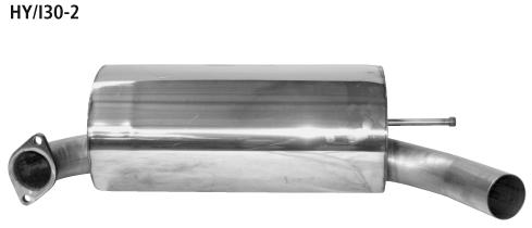 Bastuck Sportauspuff Kia Cee'd (06-12) 2x70mm