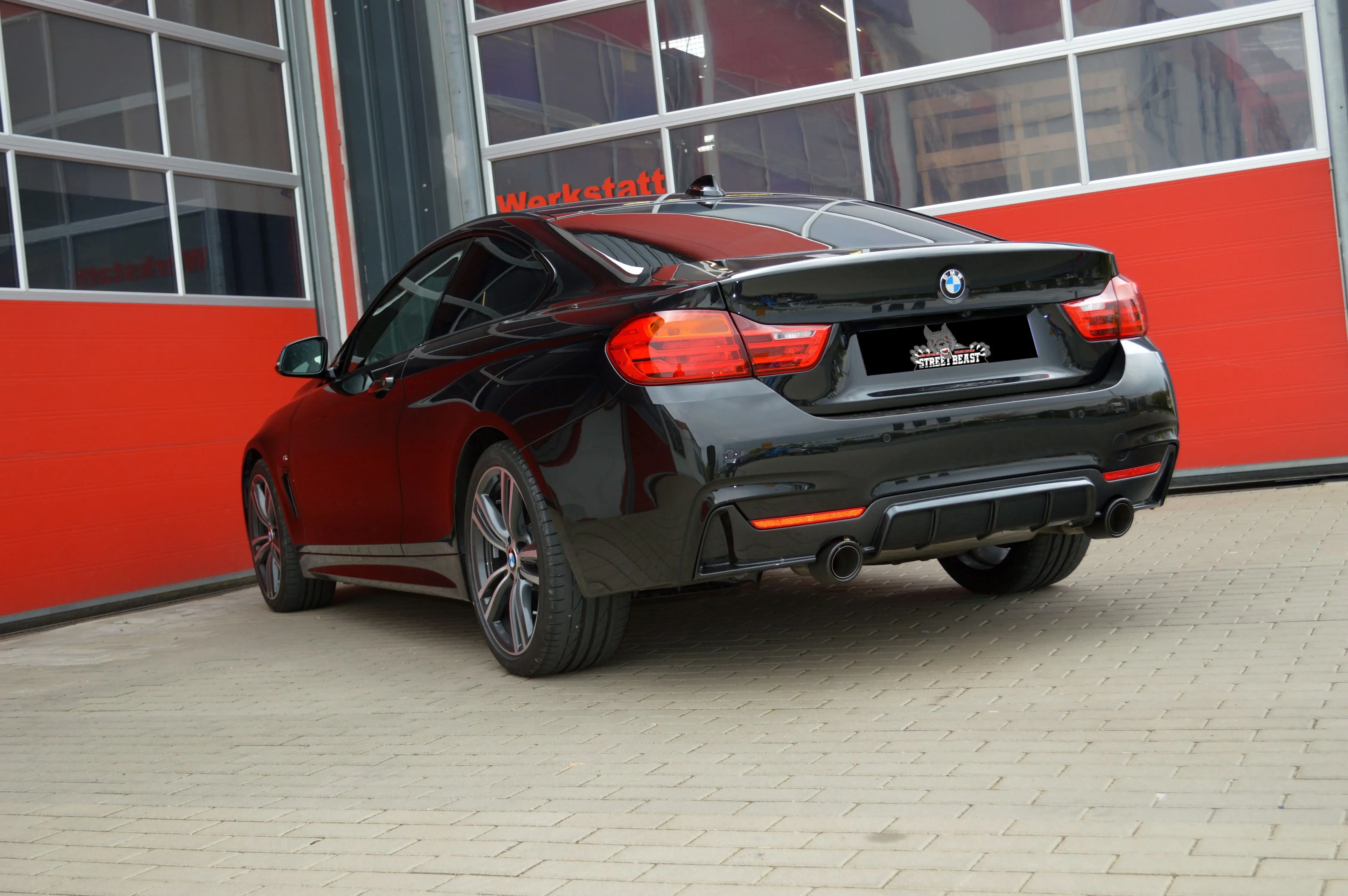 StreetBeast 76mm Duplex-Endschalldämpfer 