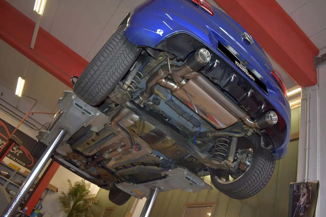 StreetBeast 76mm Duplex für Opel Corsa E OPC 