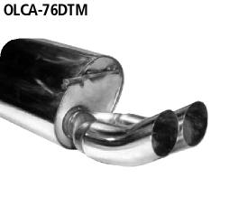 Bastuck Sportauspuff für Opel Corsa A 2x76mm, DTM-Style Bastuck Sportauspuff Opel Corsa A 2x76mm DTM-Style kaufen