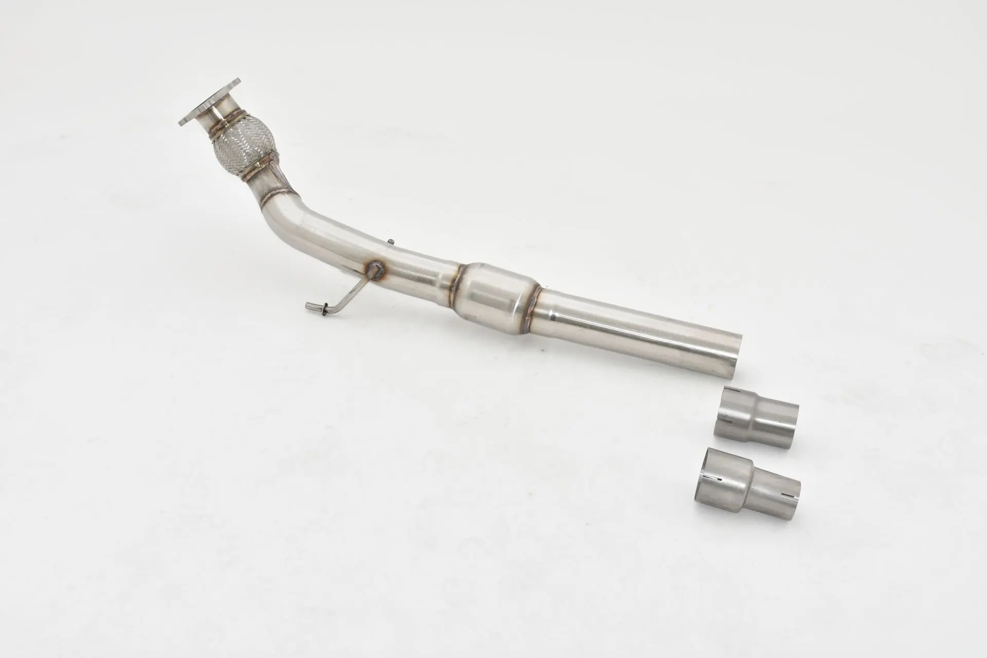 Friedrich Motorsport 76mm Downpipe mit 200 Zellen Sport-Kat. Edelstahl