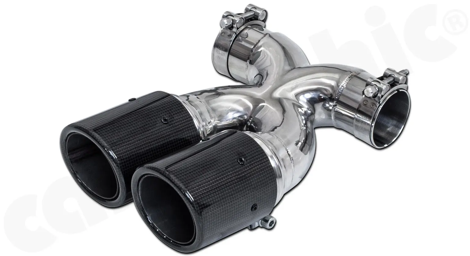 CARGRAPHIC Sport Endrohr für Porsche 718 Foto