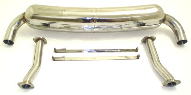 Friedrich Motorsport Duplex Sportendschalldämpfer Edelstahl Friedrich Motorsport Duplex Endschalldämpfer Edelstahl