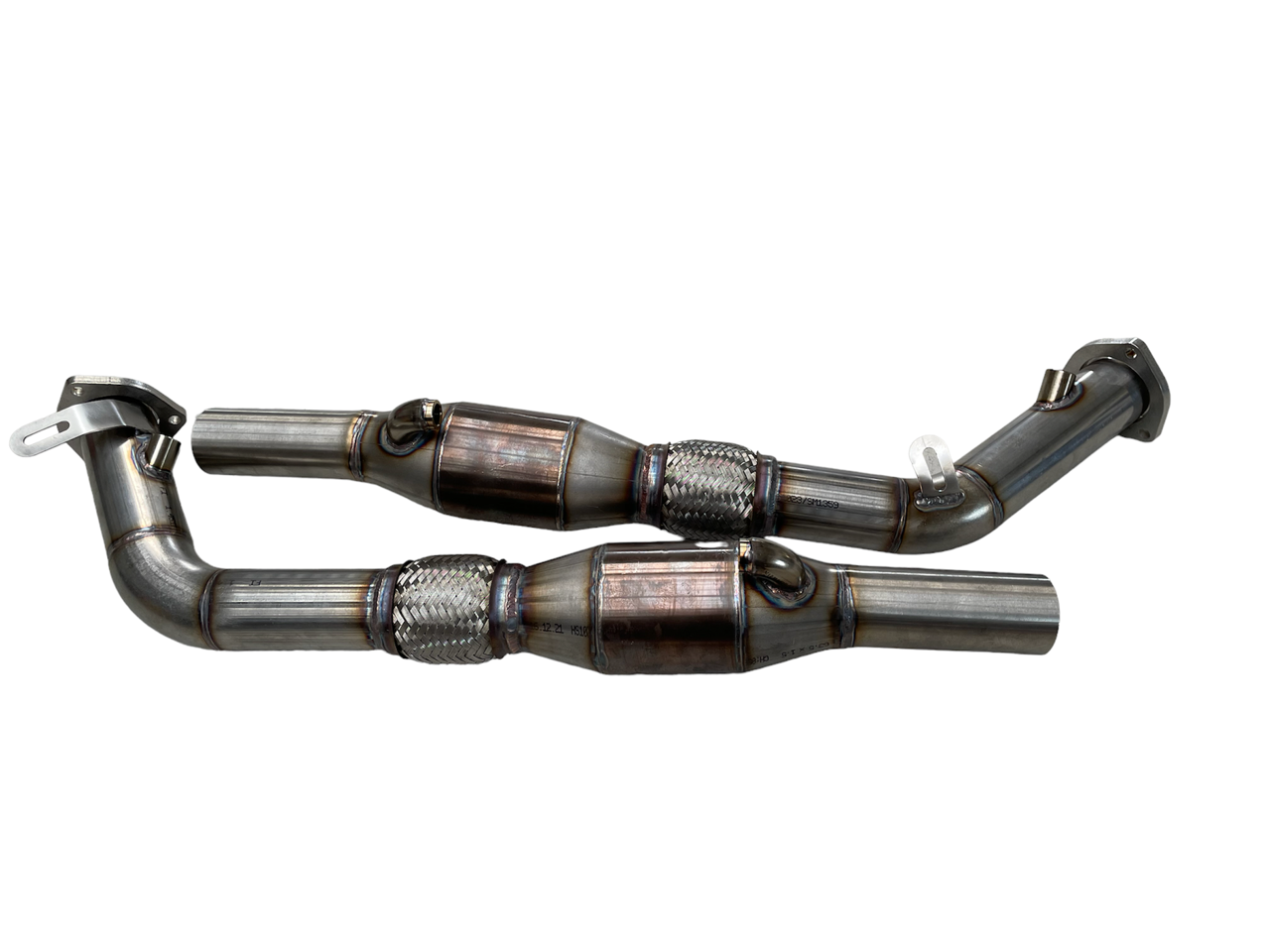 Zinram Audi RS4 B7 Downpipes mit Katalysator