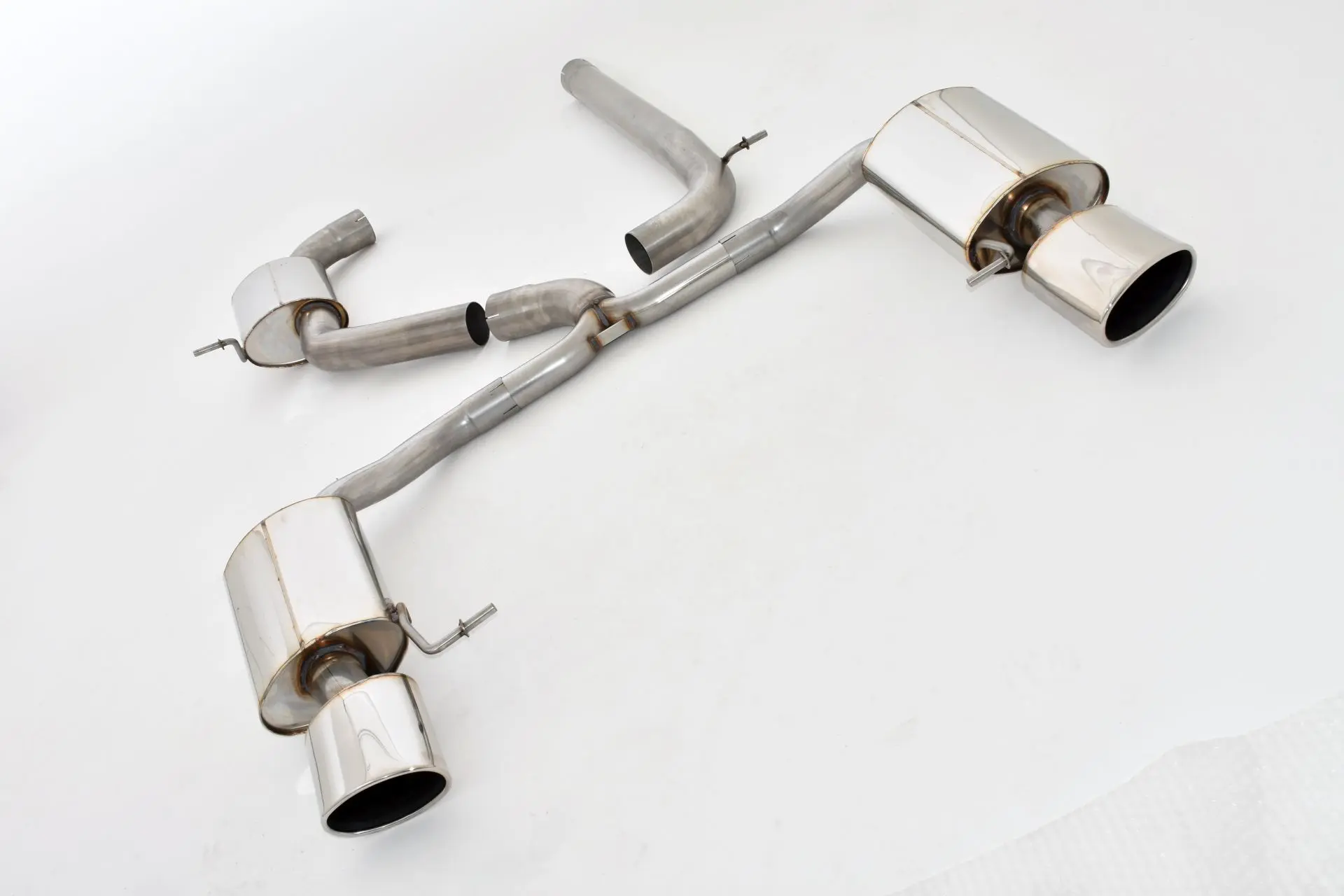 Friedrich Motorsport Duplex 76mm Edelstahl 