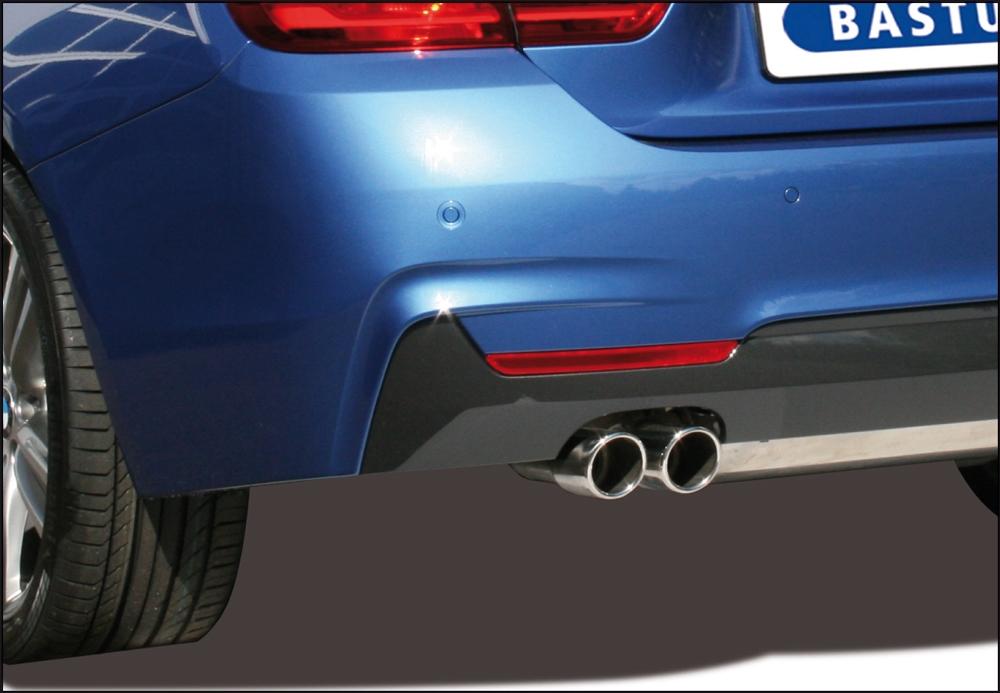 Bastuck Sportauspuff BMW 328i F30 2x76mm Foto