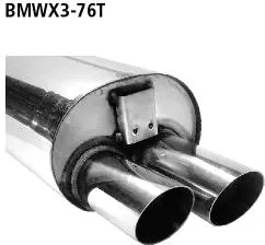 Bastuck Sportauspuff BMW X3 E83 2x76mm kaufen