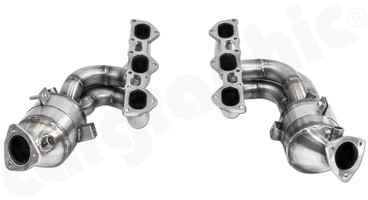 CARGRAPHIC Fächerkrümmer für Porsche 718 