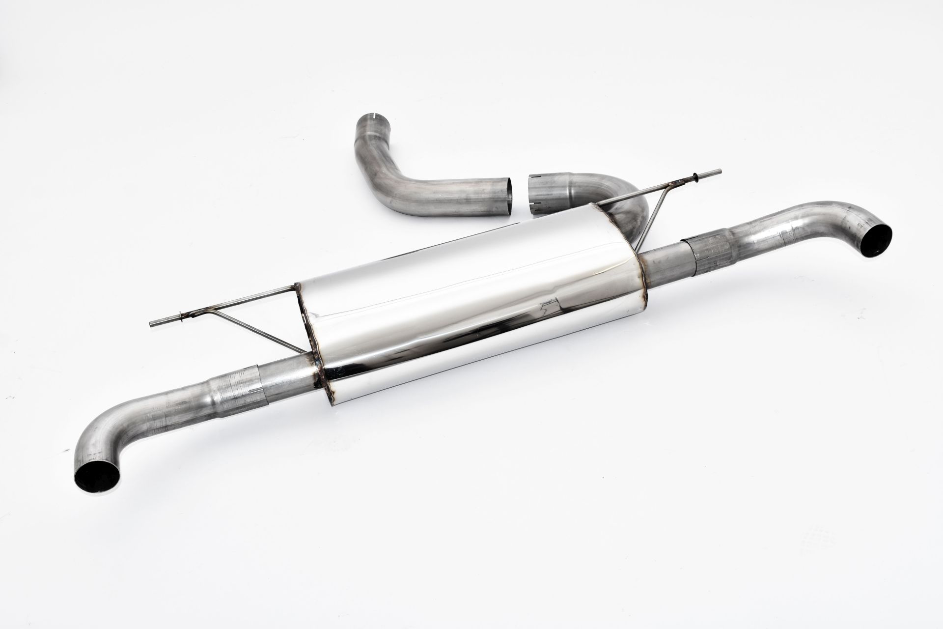 Sportauspuff 76mm Duplex für Ford Mondeo BA7 kaufen
