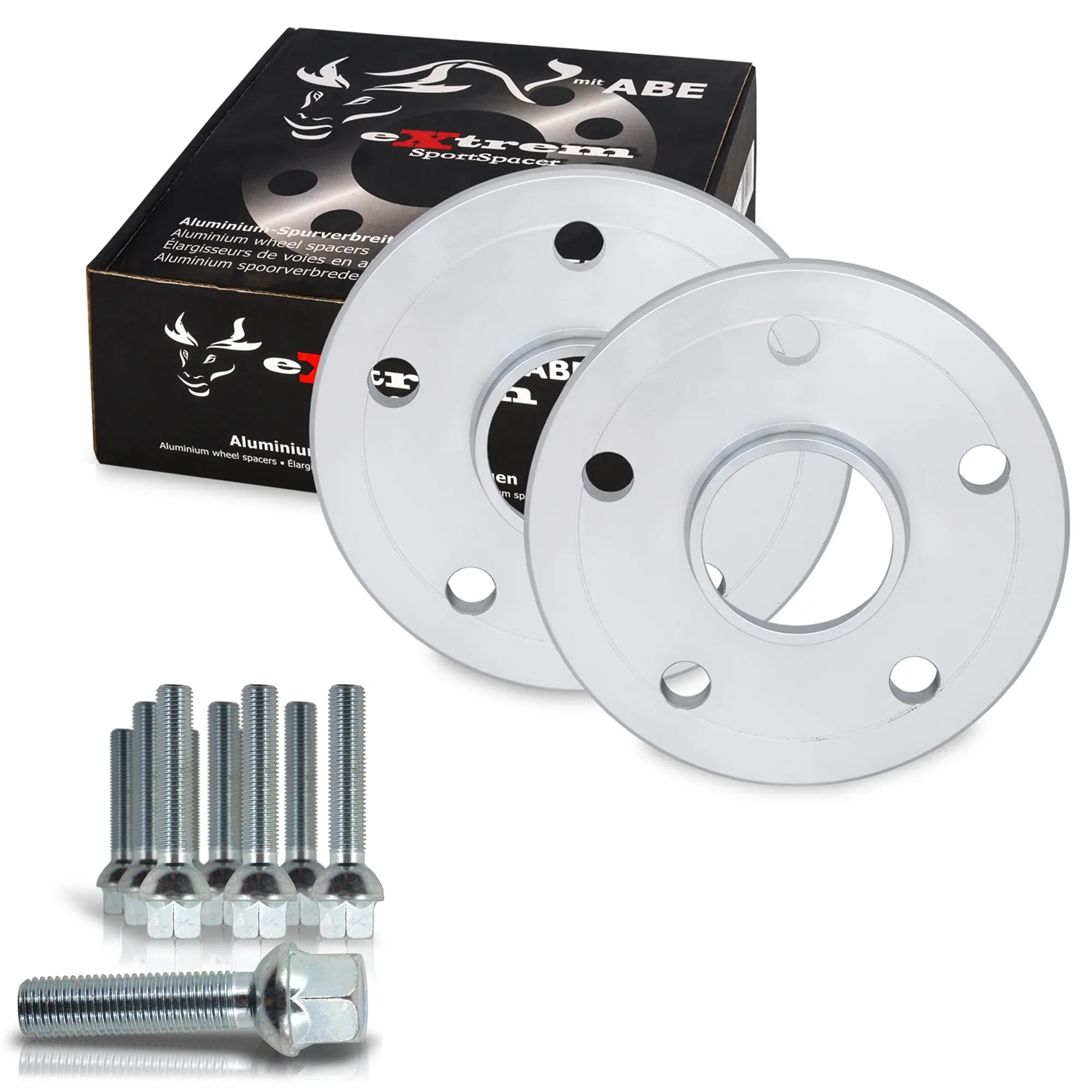 Spurverbreiterung Set 40mm inkl. Radschrauben passend für Audi R8 (42)