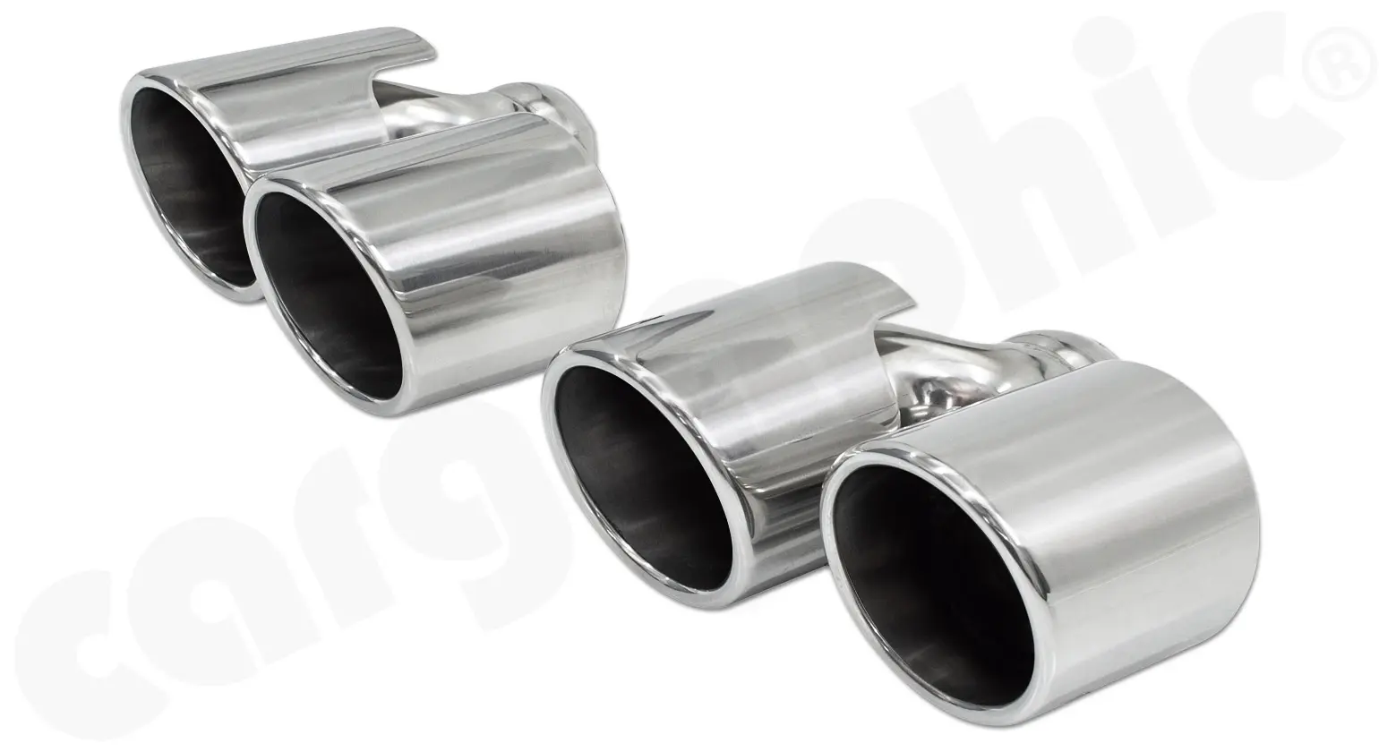 CARGRAPHIC Sport Endrohre für Porsche 997 Carrera Foto