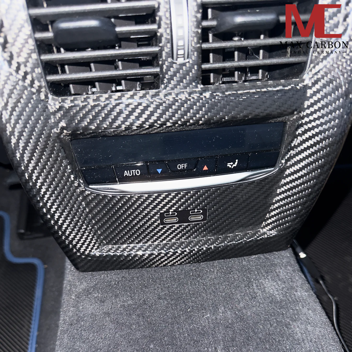 Carbon Mittelkonsole Hinten für BMW M3 M4 M2 G-ModelleBild