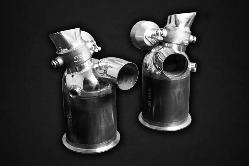 Capristo Katersatzrohre für Porsche 991.2 GT2 RS 