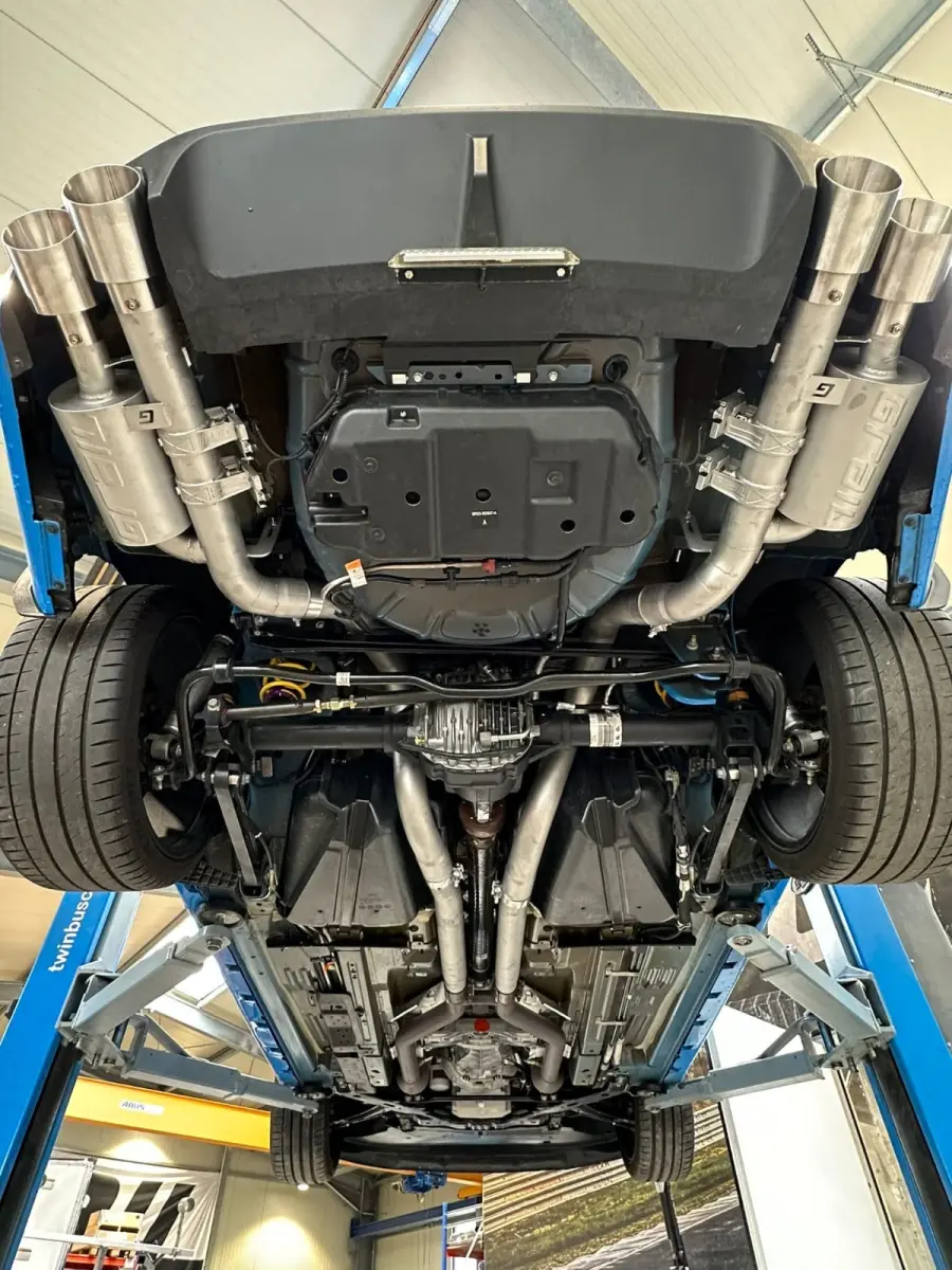 Grail Komplettanlage Ford Mustang Gen. 5 S197 GT500 (11-14) 3 Zoll ECE