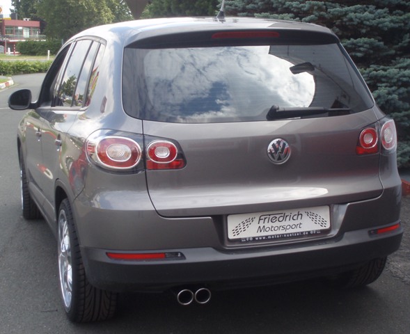 Sportendschalldämpfer VW Tiguan Frontantrieb Foto