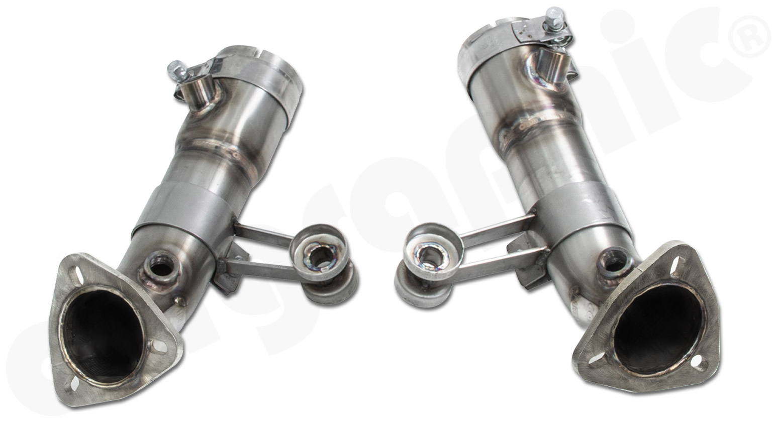 CARGRAPHIC Katalysatorersatzrohrsatz für Porsche 987.2 Boxster / Cayman 2,9L 3,4L