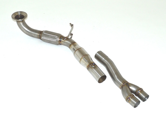 Friedrich Motorsport 76mm Downpipe mit 200 Zellen Sport-Kat. Audi RS3 8P Sportback Quattro