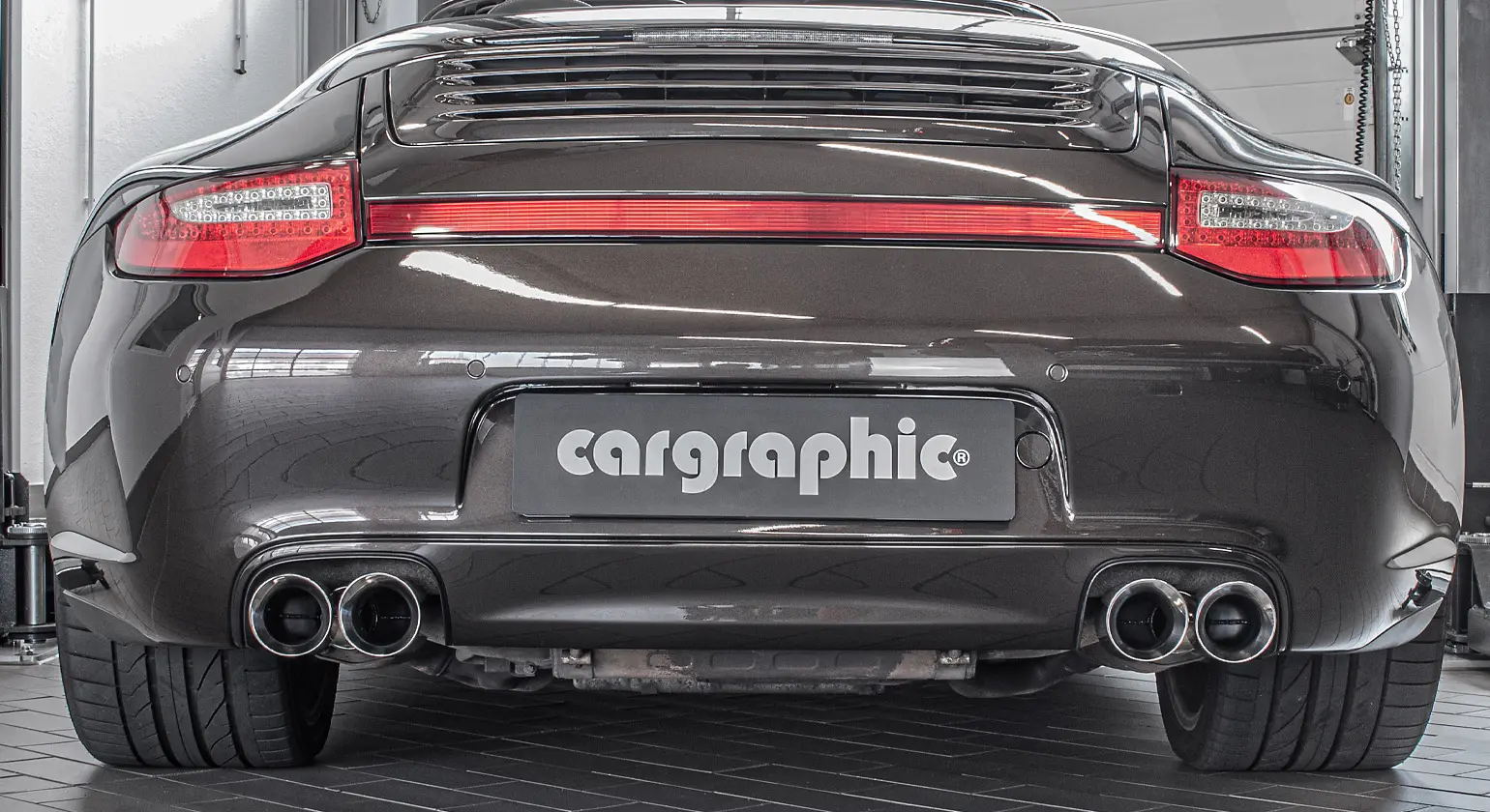 CARGRAPHIC Sport Endrohre für Porsche 997 Carrera Informationen