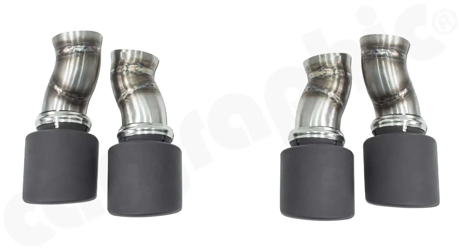 CARGRAPHIC Doppelendrohrsatz für Porsche Panamera Foto