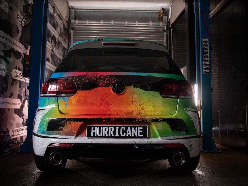 Hurricane 3,5 Zoll Abgasanlage für Golf 6 GTI wo kaufen