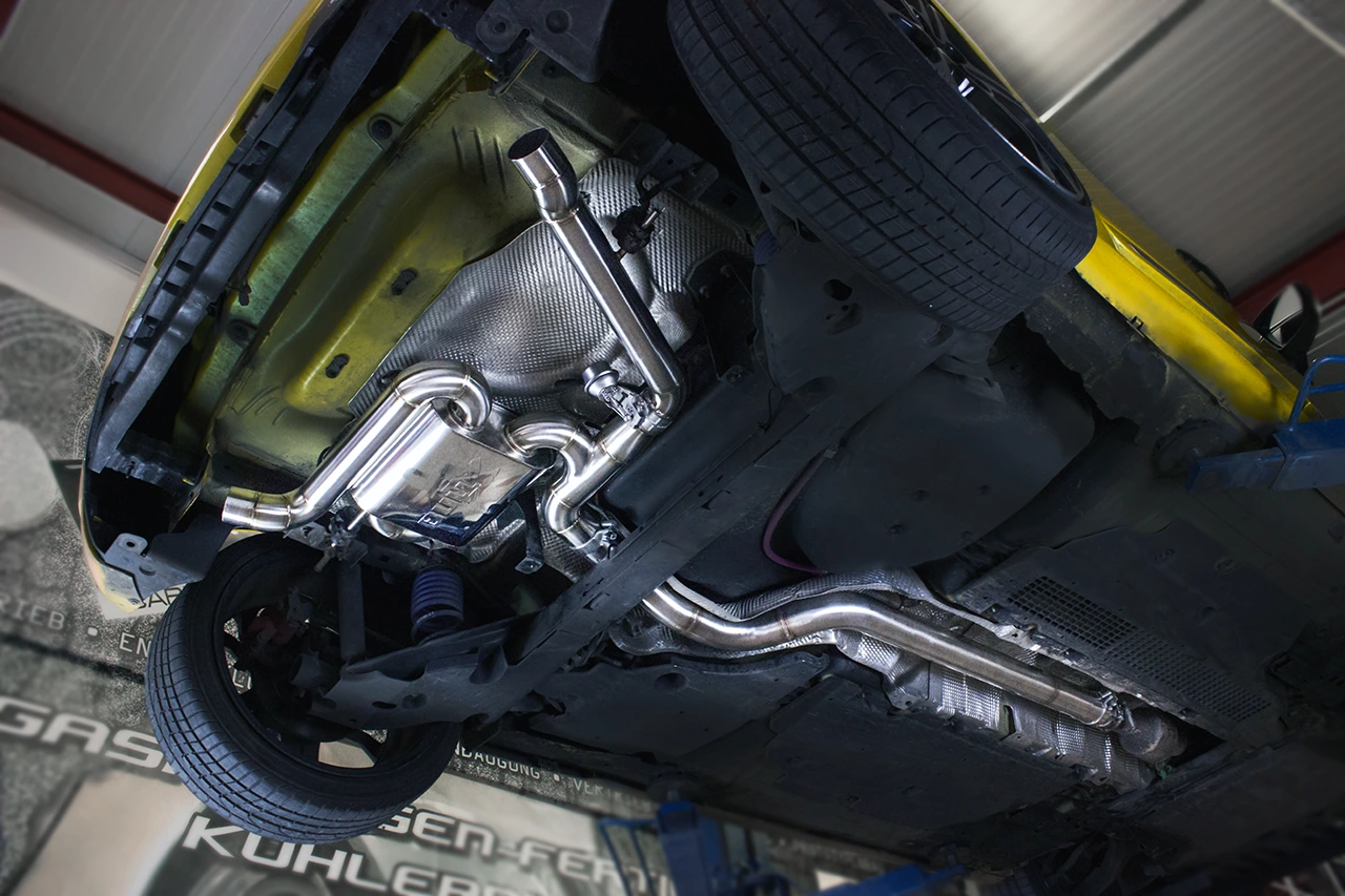 EGO-X Abgasanlage 3 Zoll für Renault Clio IV RS