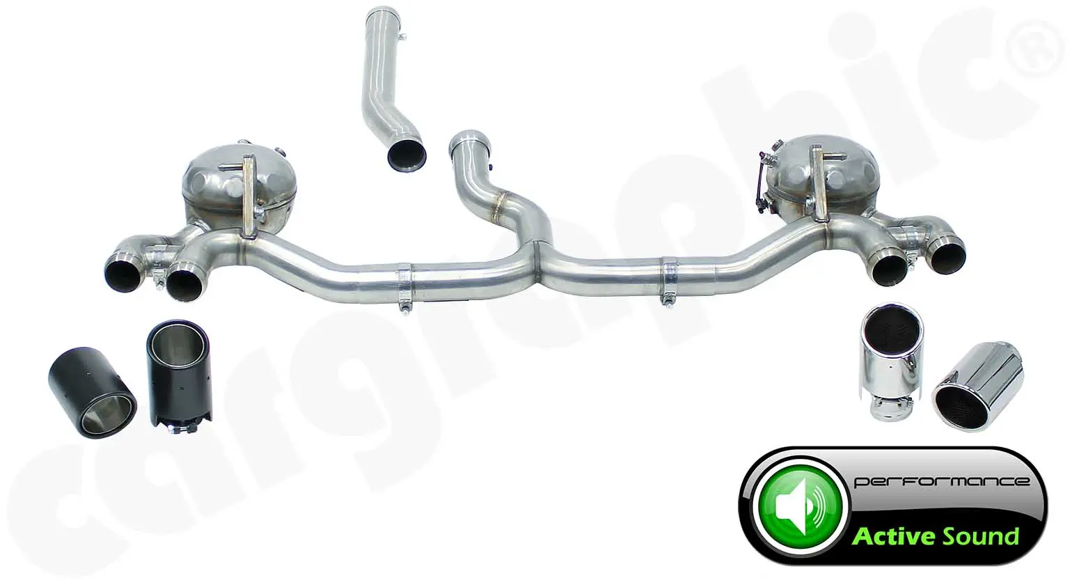 CARGRAPHIC Active Sound System für Porsche Cayenne 