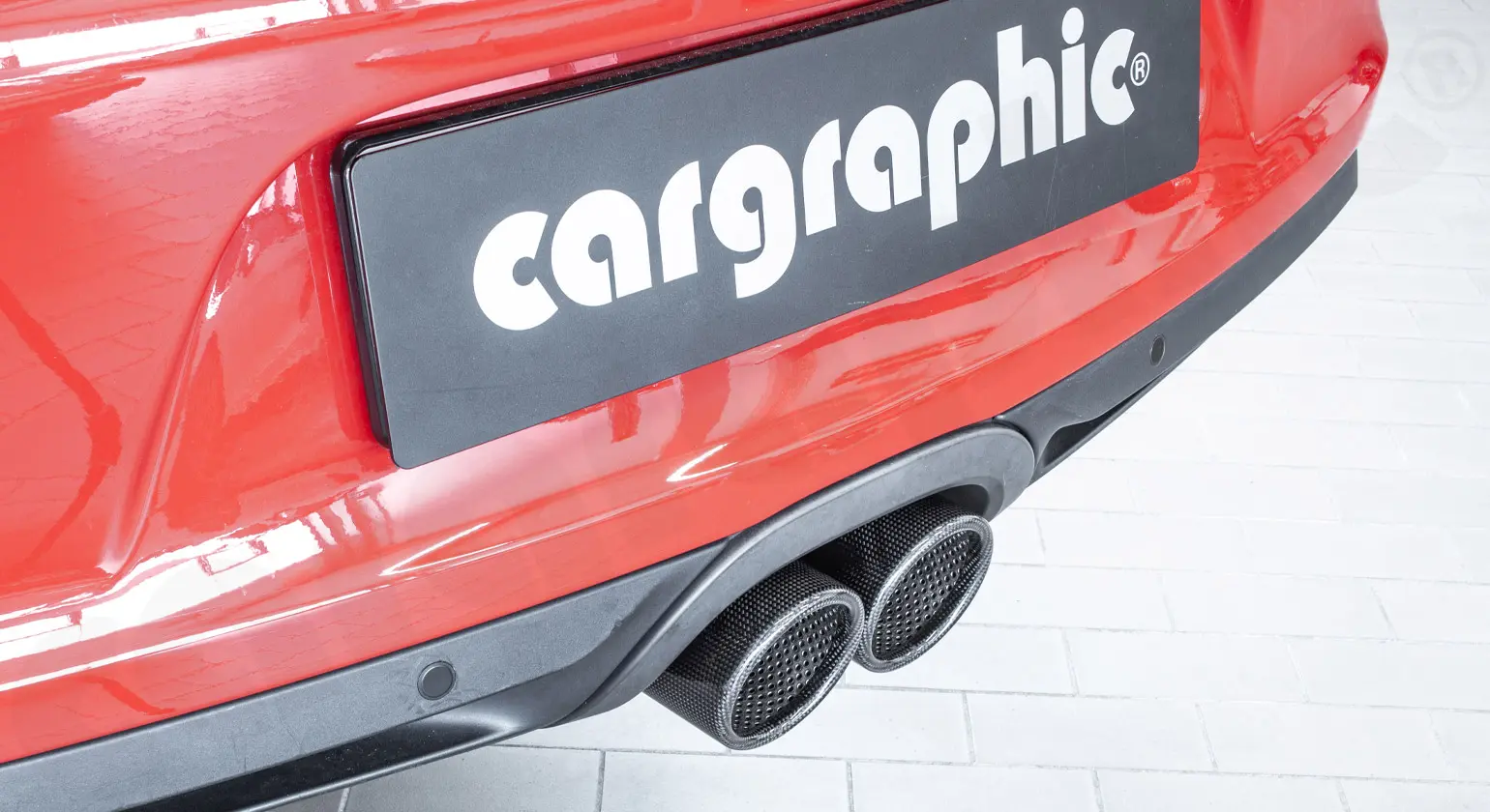 CARGRAPHIC Sport Endrohr für Porsche 718 Anleitung