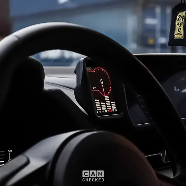 CANchecked Daten-Display für Toyota Supra GR A90/A91 Anleitung