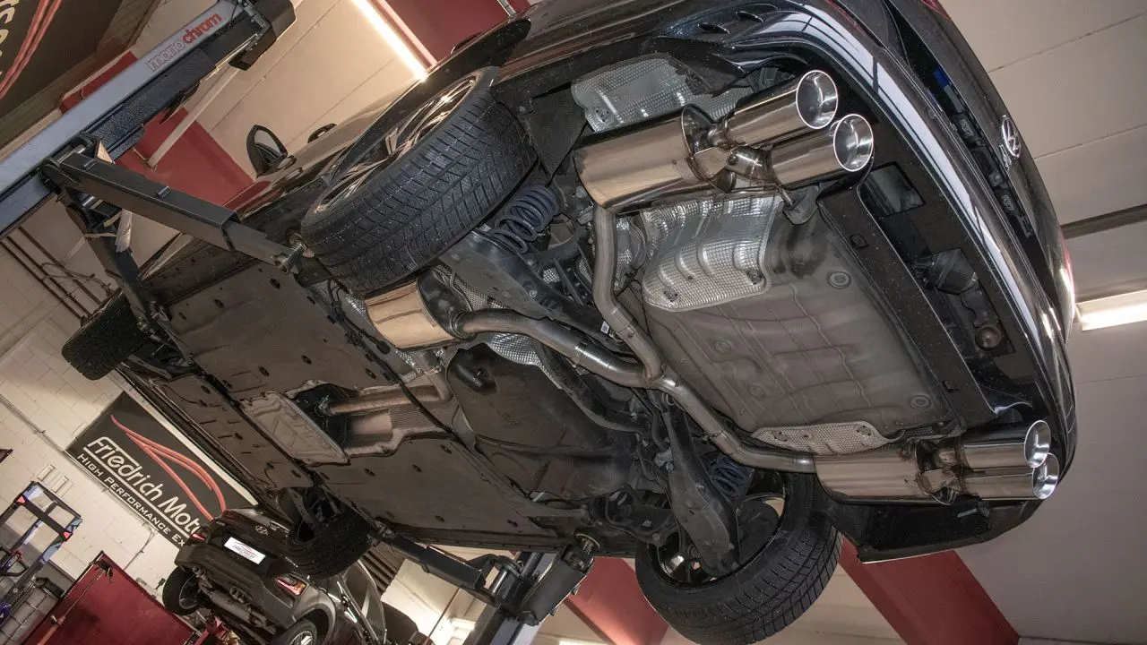 Friedrich Motorsport Duplex-Anlage VW Golf VIII Foto