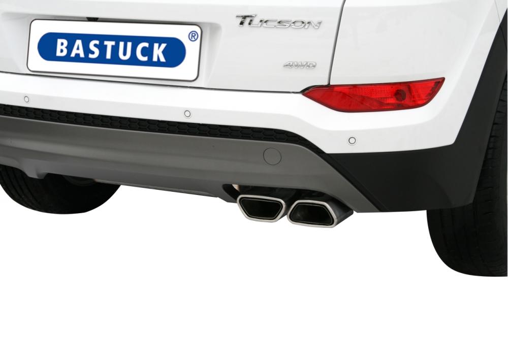 Bastuck Sportauspuff Hyundai Tucson TLE 2x140x74mm günstig
