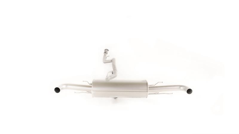 Sportschalldämpfer mittig li/re inkl. EG-Genehmigung Foto