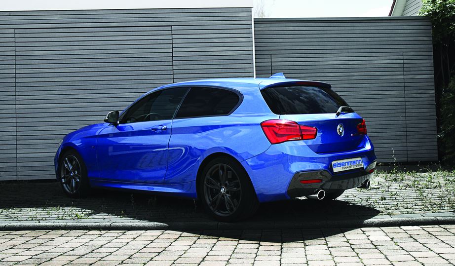 Eisenmann Endschalldämpfer für BMW M140i F20 F21 EG-Gutachten