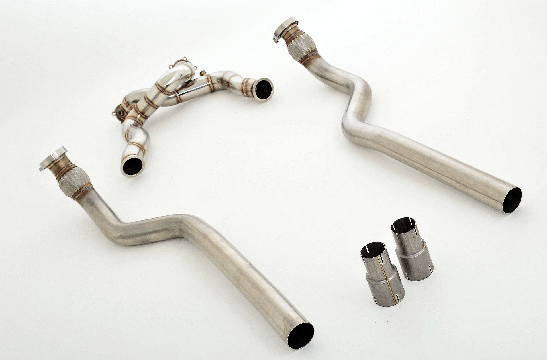 Friedrich Motorsport 2x76mm Downpipe Edelstahl kaufen