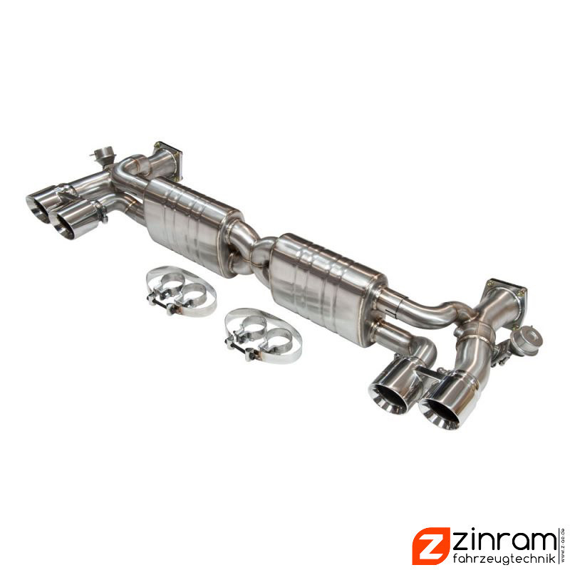 Zinram Porsche 911 991 Turbo Klappenanlage Edelstahl kaufen