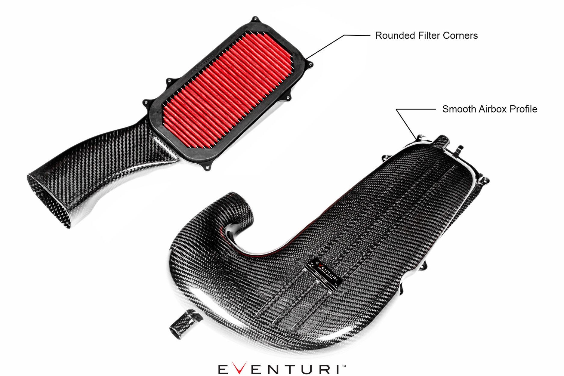 Eventuri Carbon Ansaugsystem für Mercedes W205 C63 AMG