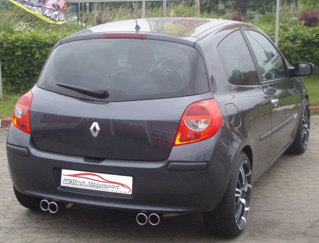 Friedrich Motorsport Duplex Endschalldämpfer Clio III
