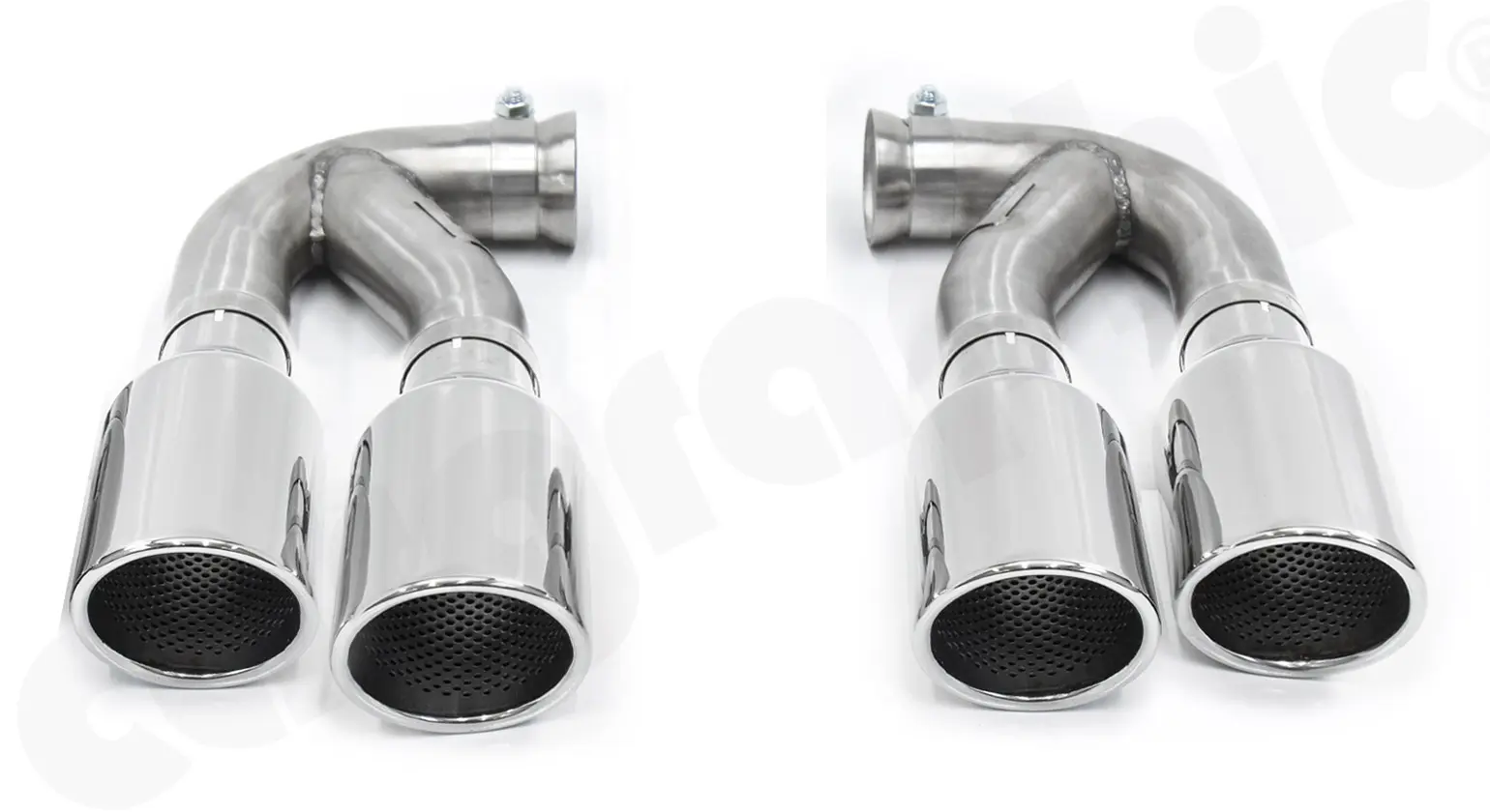 CARGRAPHIC Doppelendrohre für Porsche Cayenne kaufen